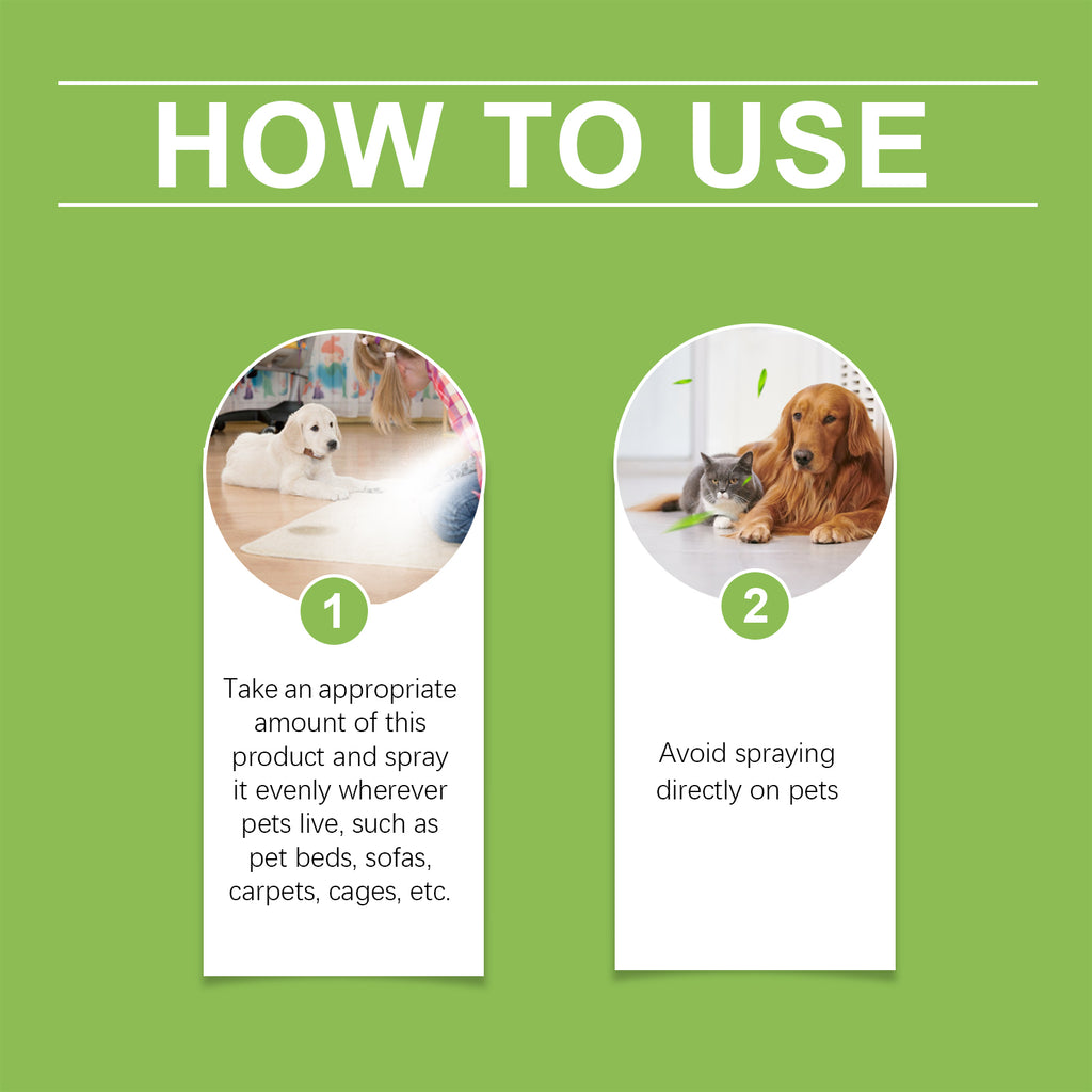 Pet Odor Spray, Indoor Pet Area Odor Cleaning And Fragrance Lasting Guardian Refreshing Spray