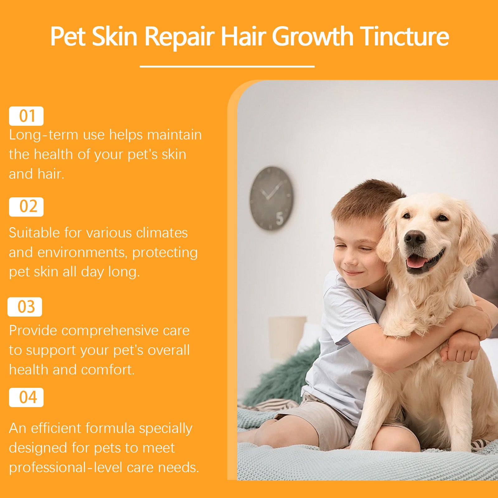 Pet Skin Repair Drops, Cat And Dog Skin Repair Hair Nutrition Massage Care Agent