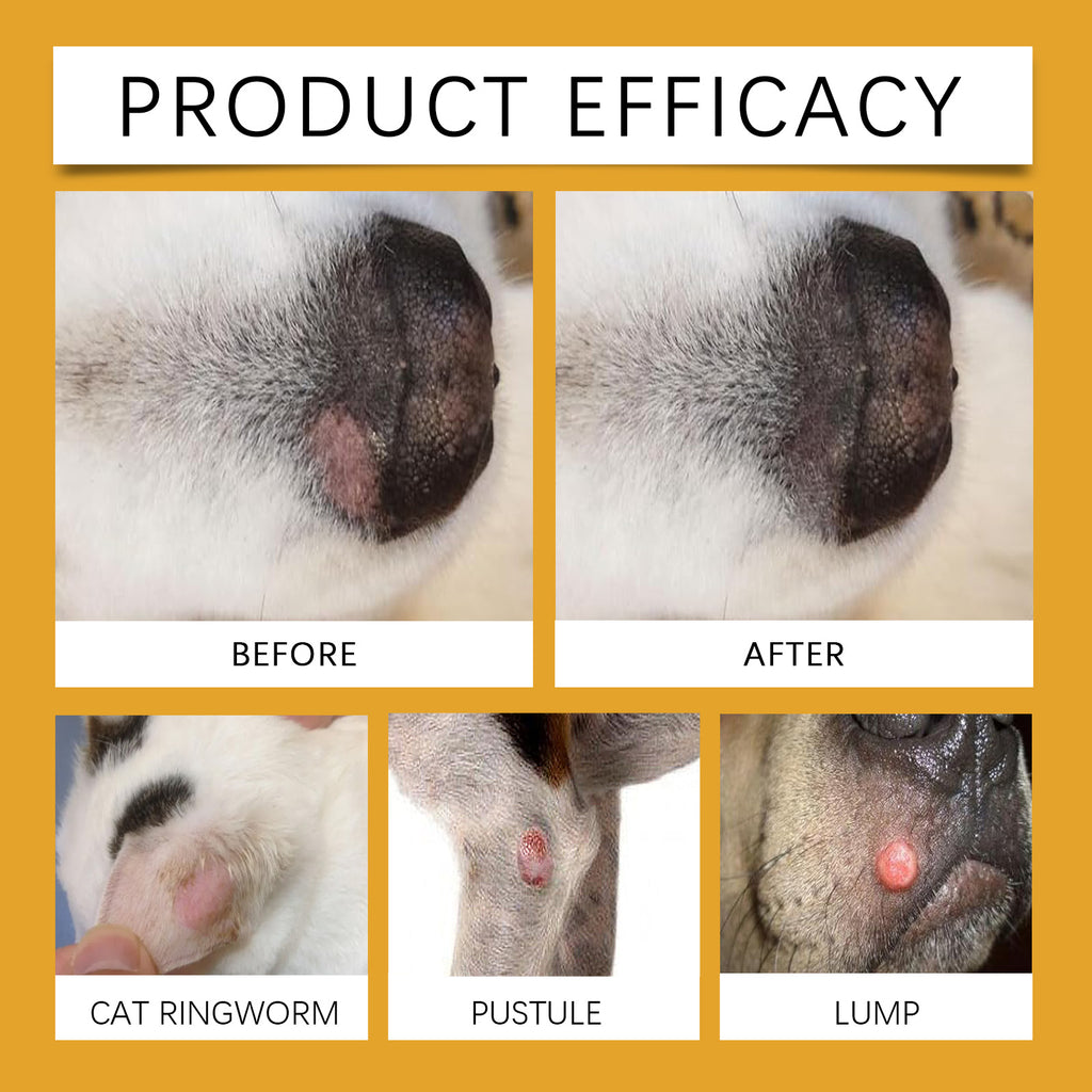 Pet Skin Repair Drops, Cat And Dog Skin Repair Hair Nutrition Massage Care Agent