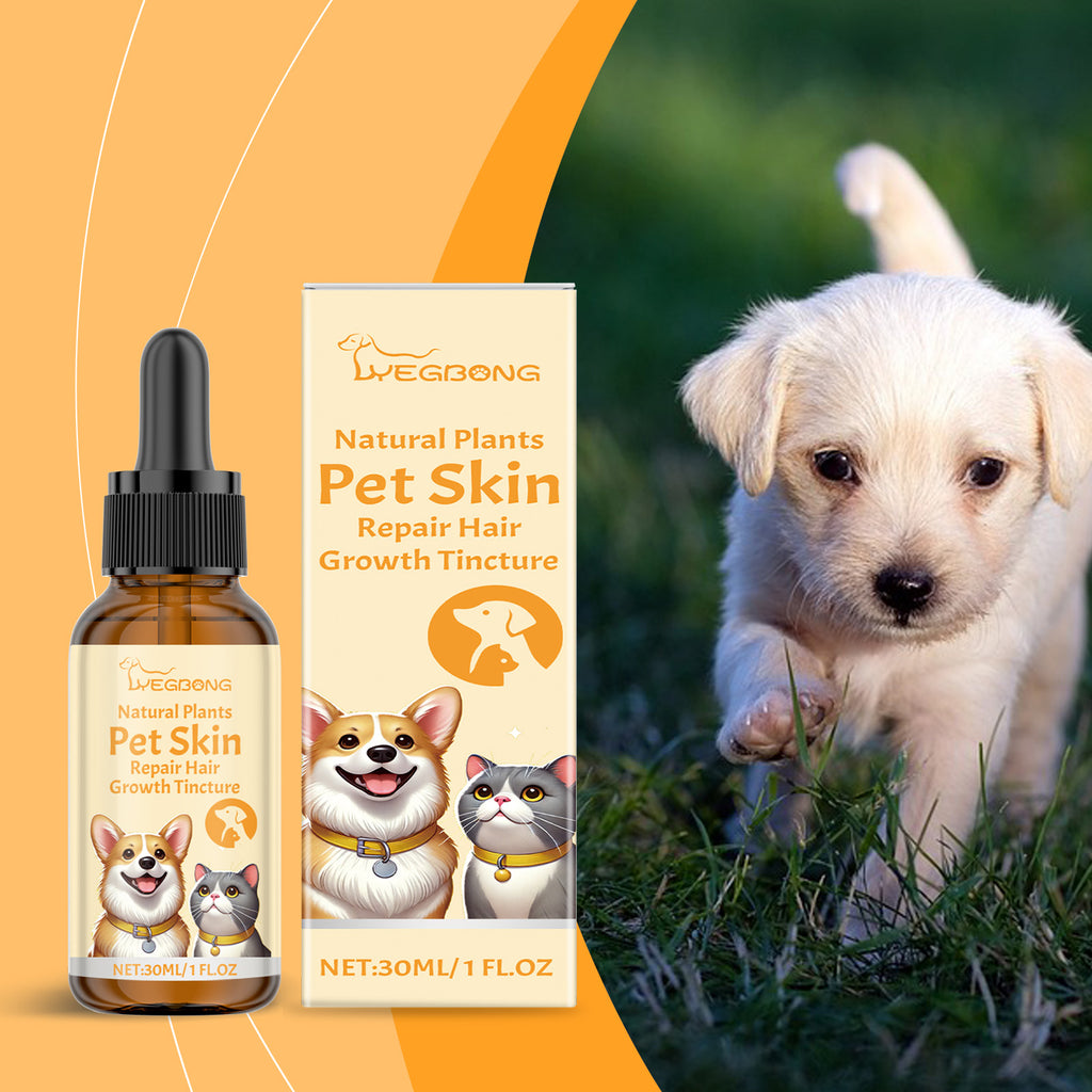 Pet Skin Repair Drops, Cat And Dog Skin Repair Hair Nutrition Massage Care Agent