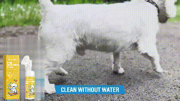 Pet Foot Foam Cleanser Deep Cleaning Dog And Cat Foot Care Moisturizing with brush