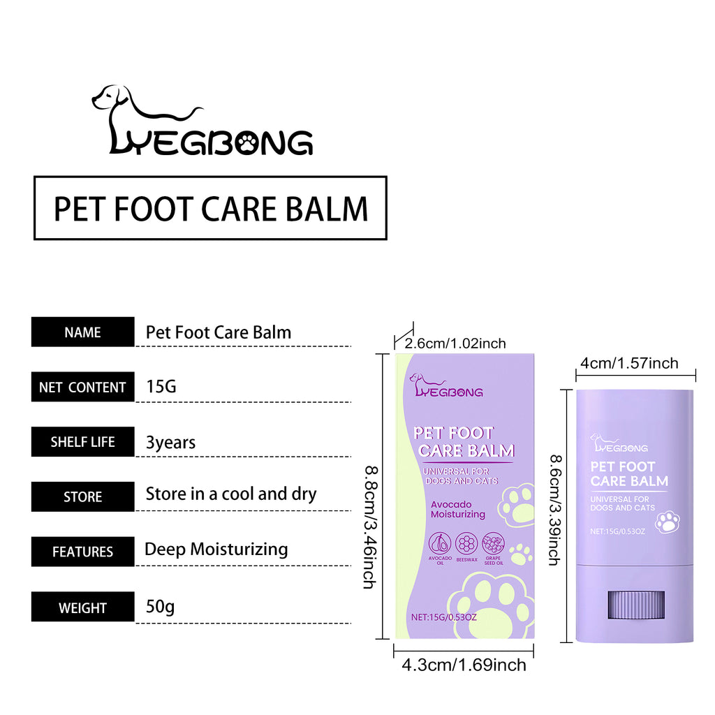 Pet Foot Care Cream Moisturizing Daily Care Cream For Dogs And Cats Paws And Feet